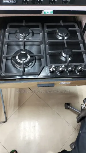 4 Burner Gas Cooker Stainless Steel