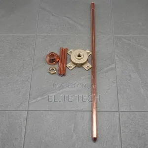 Original Thunder Arrestor / Lightning Protection Mast & Spike Set