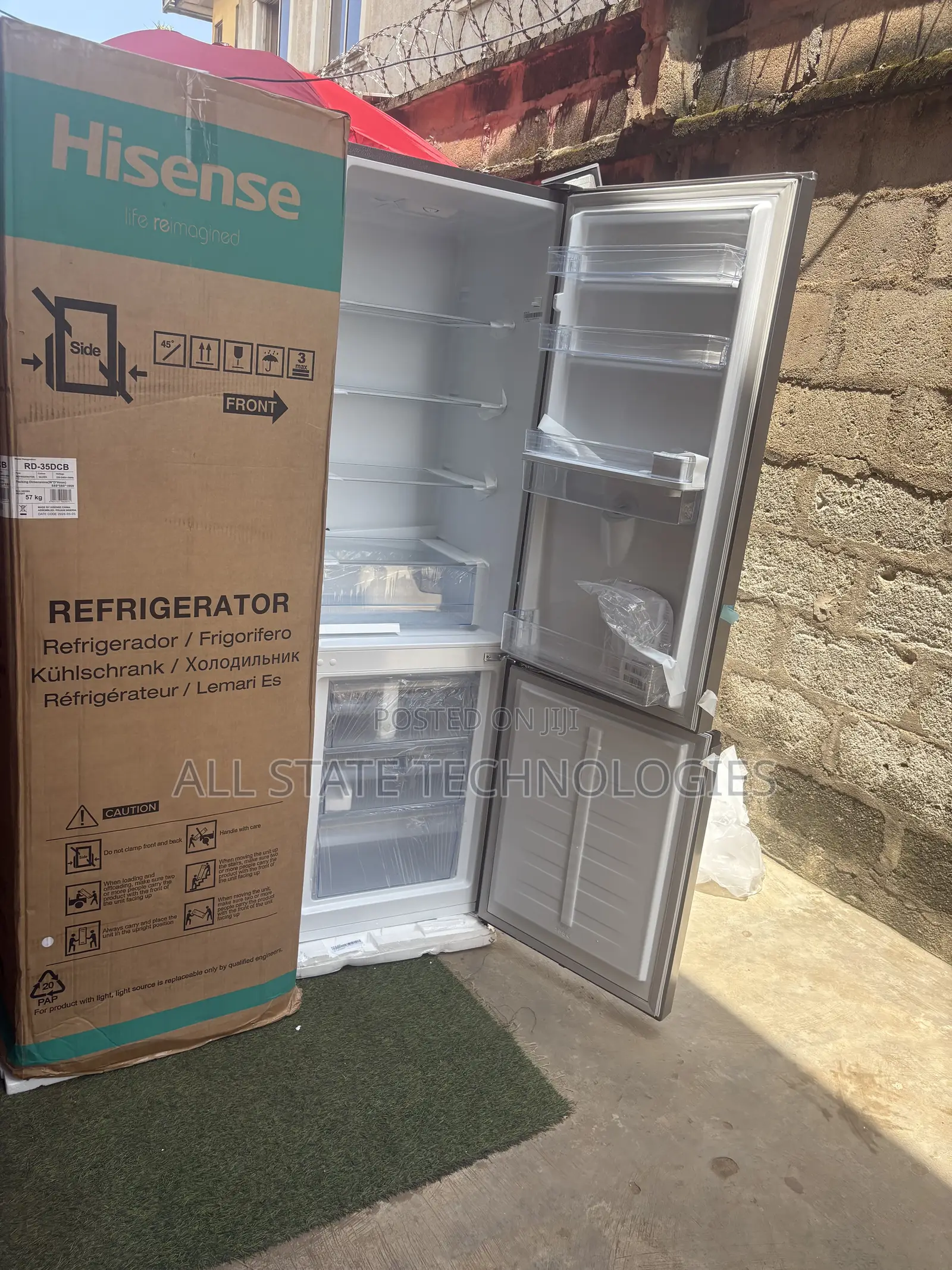 Hisense RD-35DCB Refrigerator With Separate Door Storage