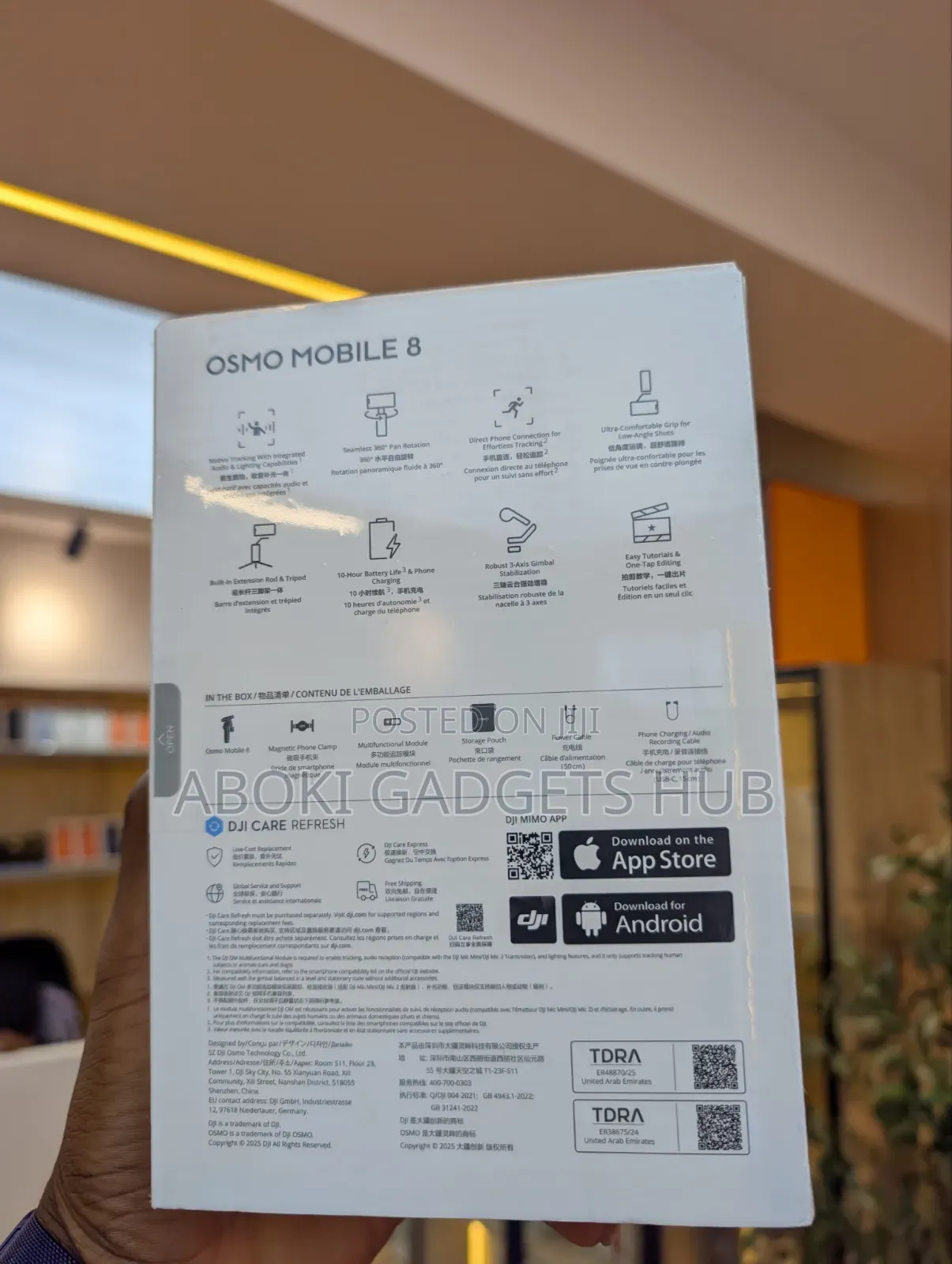 DJI OSMO Mobile 8 Gimbal