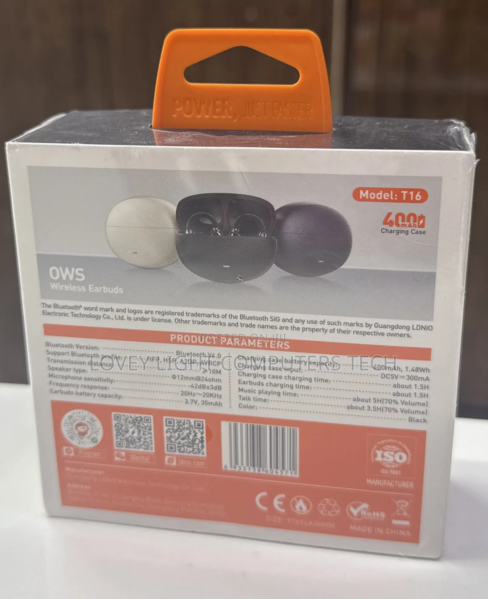 Ldnio Ows Wireless Earbuds T16