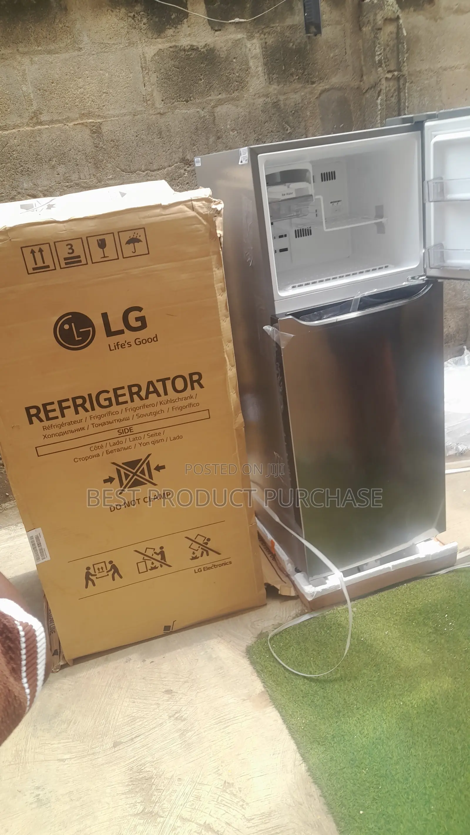 LG GL-C252SLBB Fridge With Smart Inverter Compressor