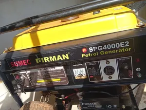 Sumec Firman 3.5kVA Generator (SPG4000E2) - Manual Pull Start (As-Is)