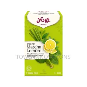 YOGITEA - Organic Green Matcha Lemon 20 Tea Bags