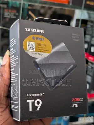 Samsung T9 2TB Portable SSD 2000mb/S