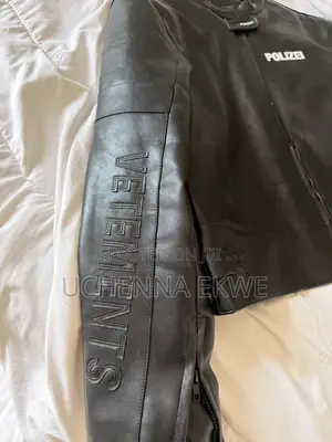 Vetements Polizei Leather Jacket