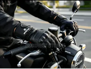 Oxford Spartan Black Waterproof Motorbike Motorcycle Waterproof Gloves