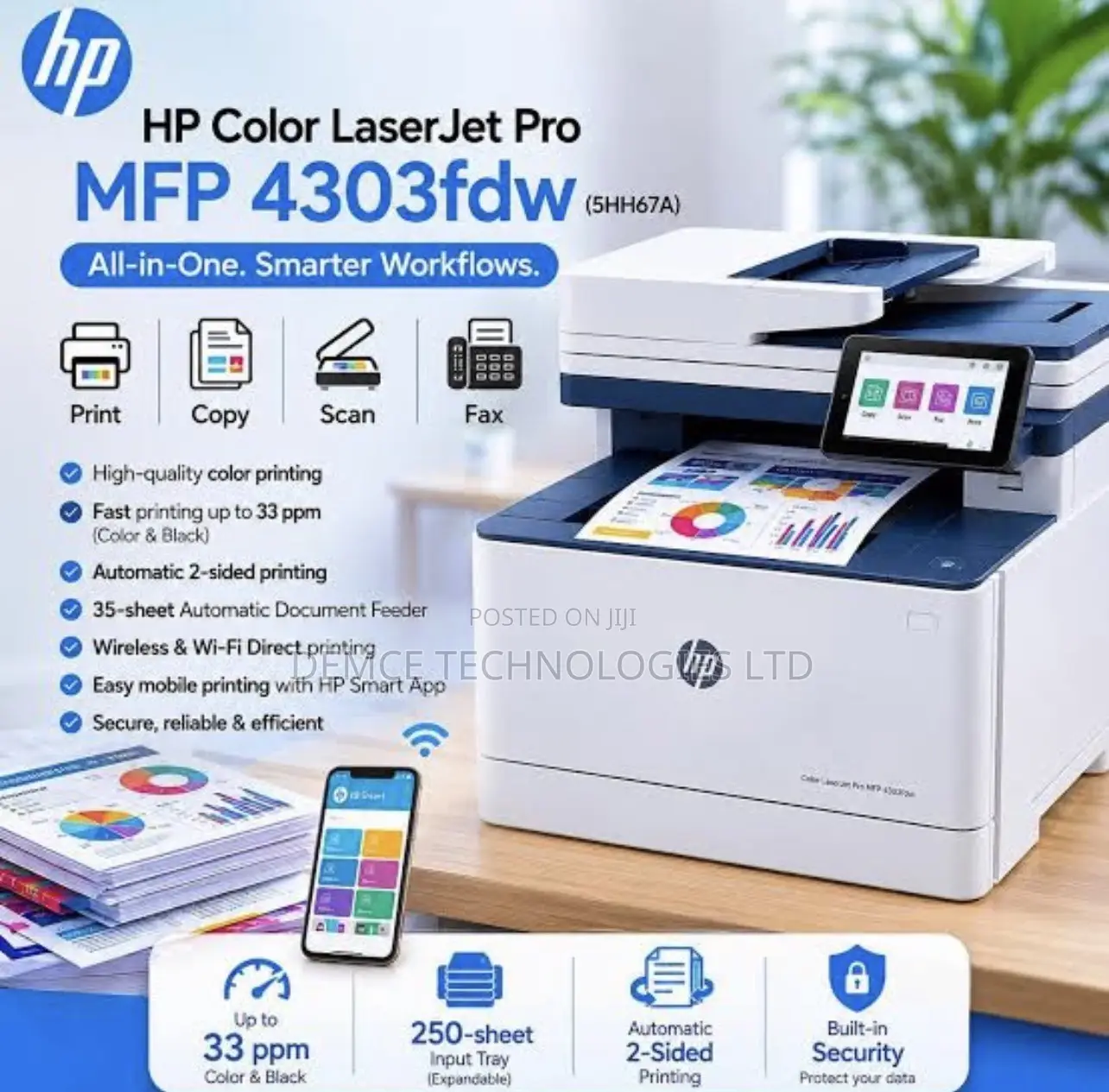 HP Colour Laserjet Pro MFP 4303FDW