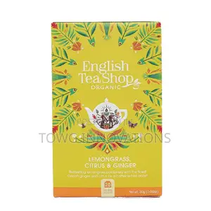 English Tea Shop - Organic Lemongrass Citrus & Ginger 20 Tea Bags