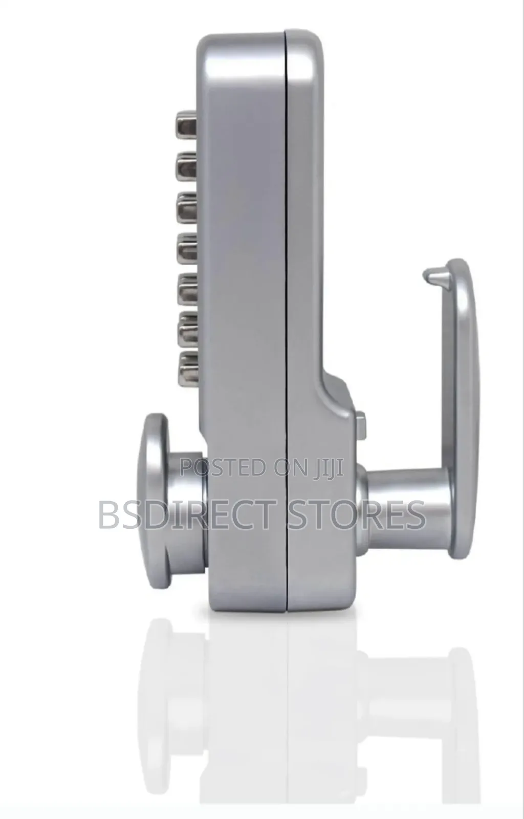 Yale Locks Push Button Door Lock Chrome Finish Hold Open Function