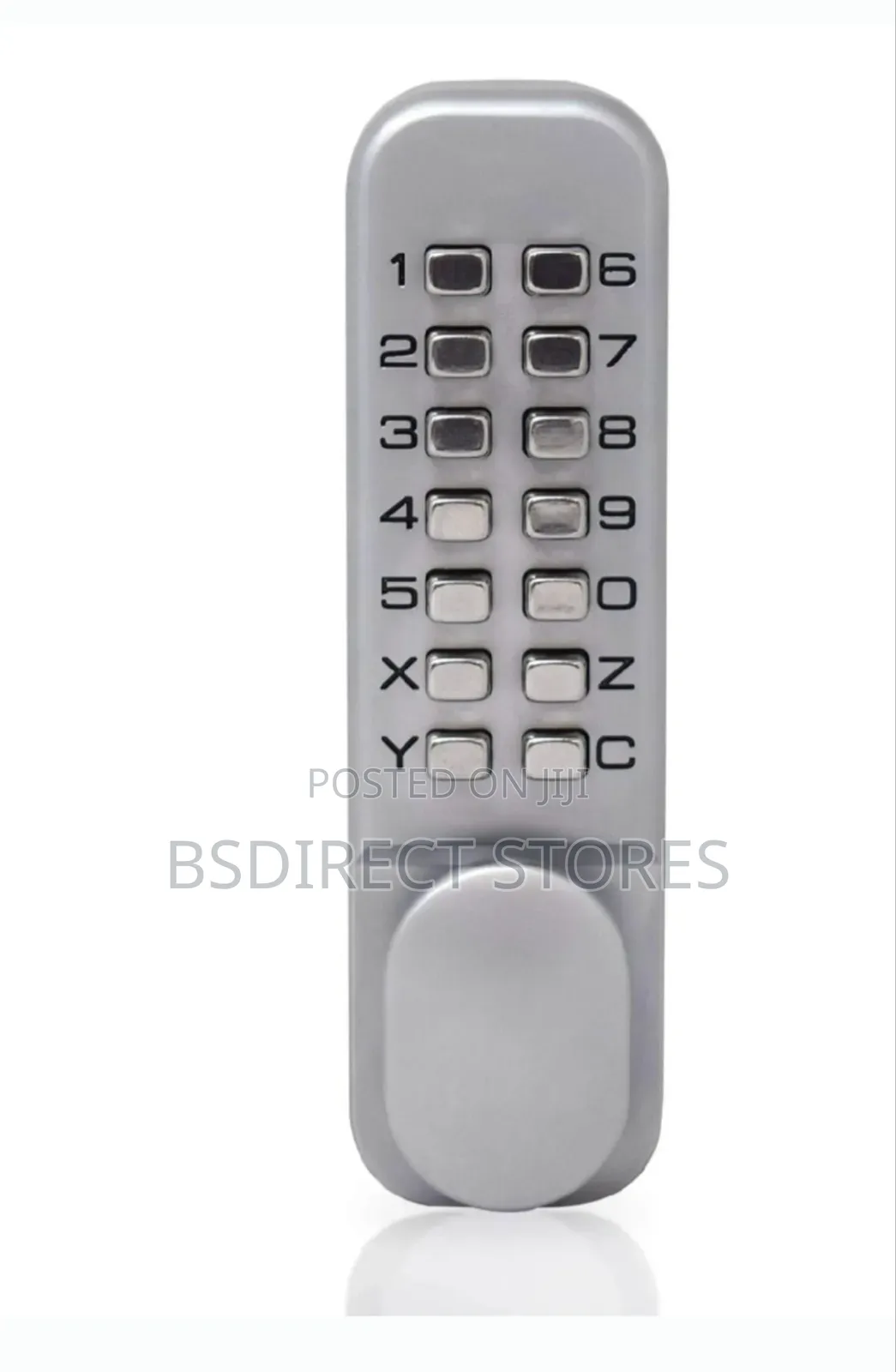 Yale Locks Push Button Door Lock Chrome Finish Hold Open Function