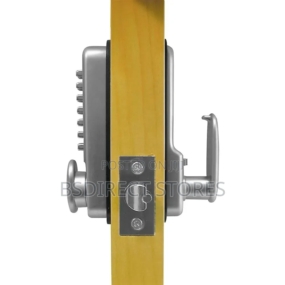 Yale Locks Push Button Door Lock Chrome Finish Hold Open Function
