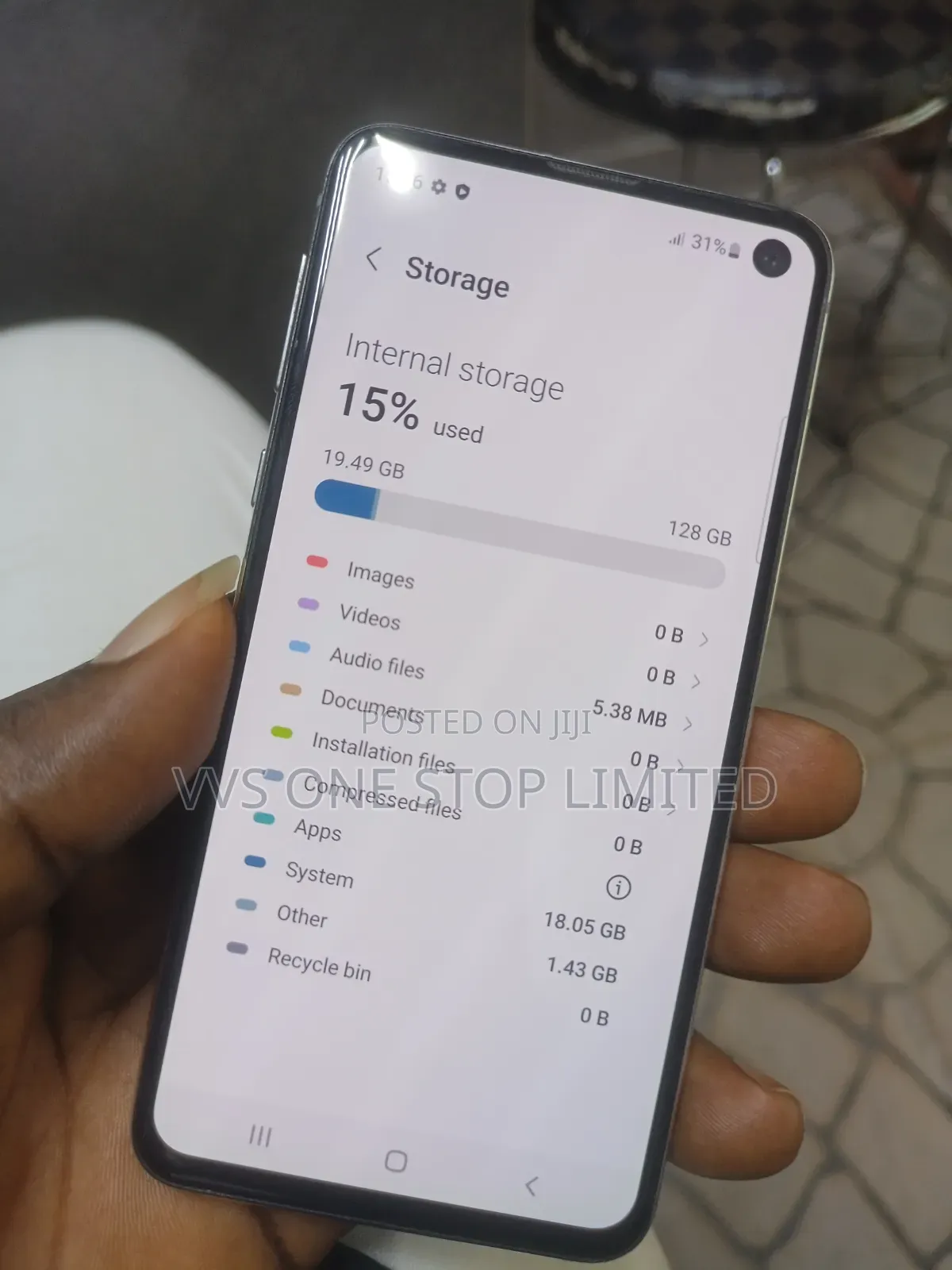 Samsung Galaxy S10e 128 GB Silver