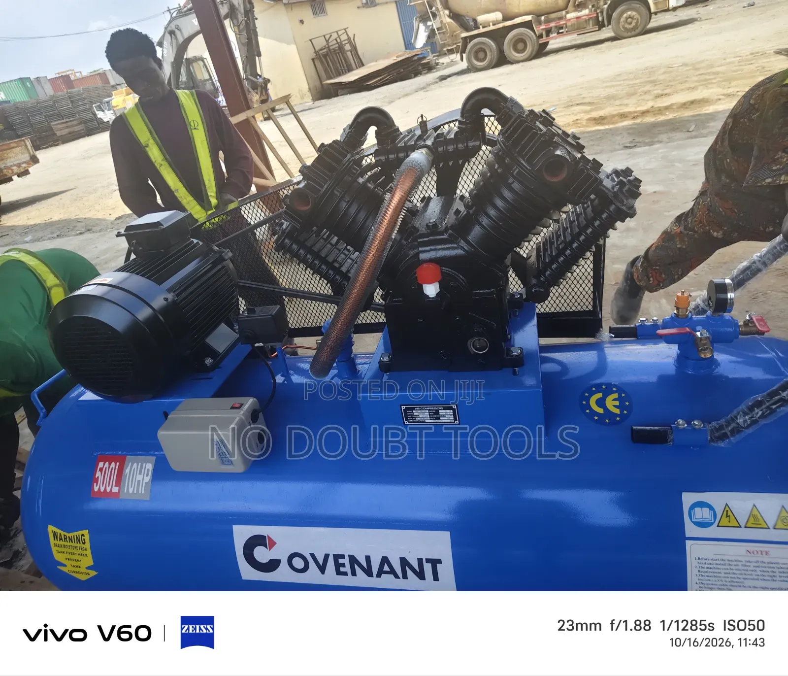500 Liters Air Compressor