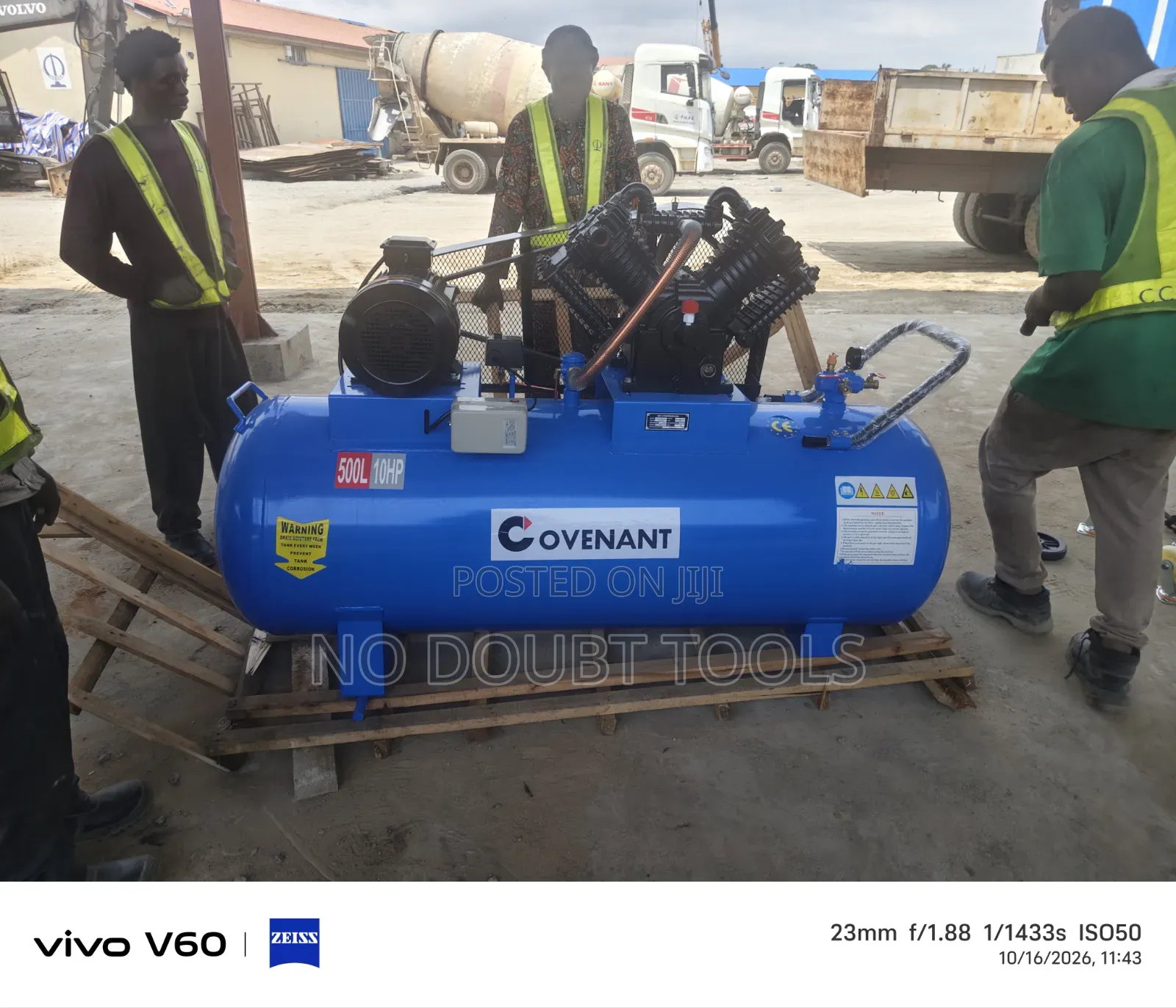 500 Liters Air Compressor