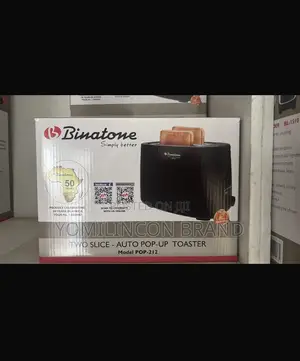 Binatone Two Slice Popup Toaster Pop-212