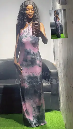 Long a Shape Gown
