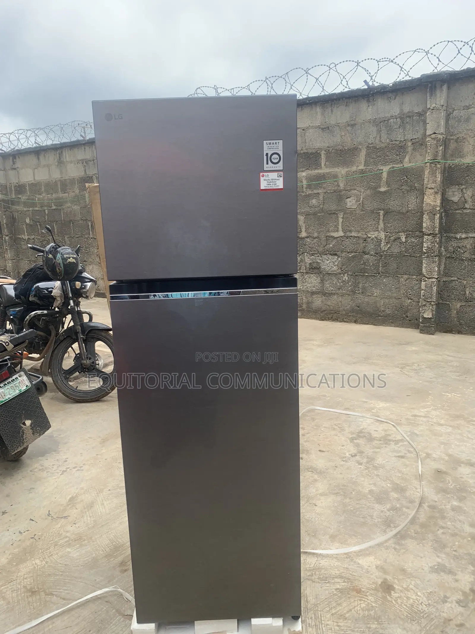 LG 287L Refined Double Door Cooling Solution