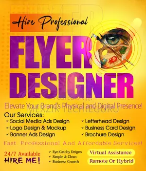 Flyer Design Services || Premium Visuals for Growing Brands