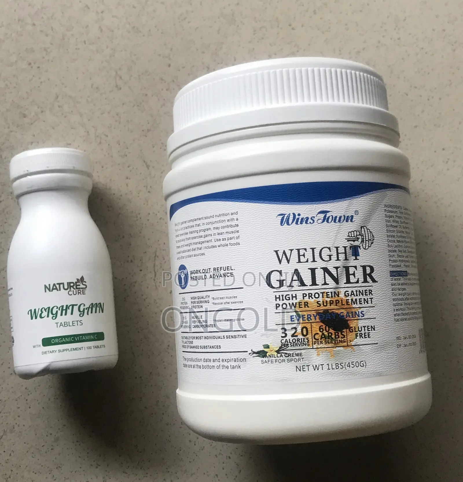 Weight Gainer Protein Powder & Tablet