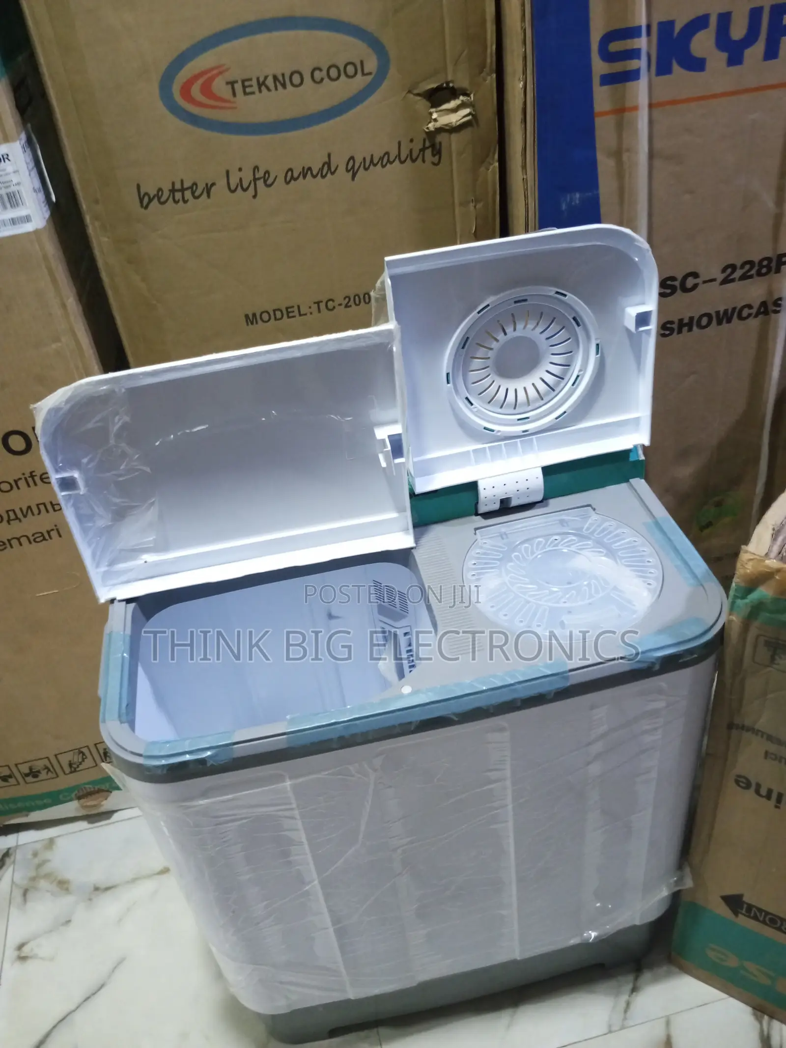 Hisense 7.5kg Semi-Automatic Washing Machine