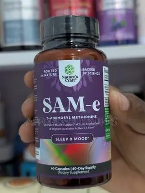 Nature’s Craft SAM-e 200mg – Mood & Joint Support, 60 Capsules