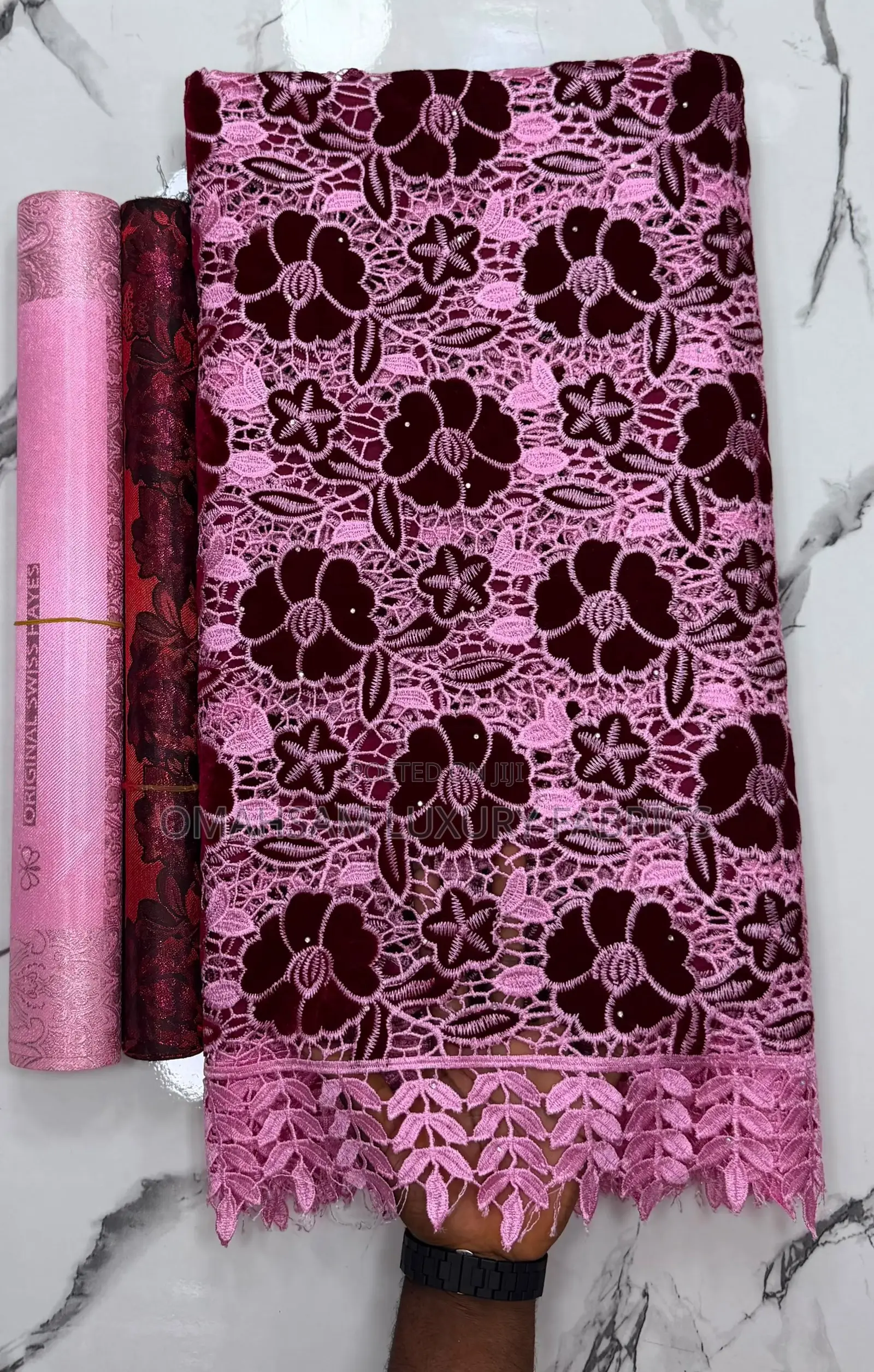 High Quality Guipure Velvet Lace