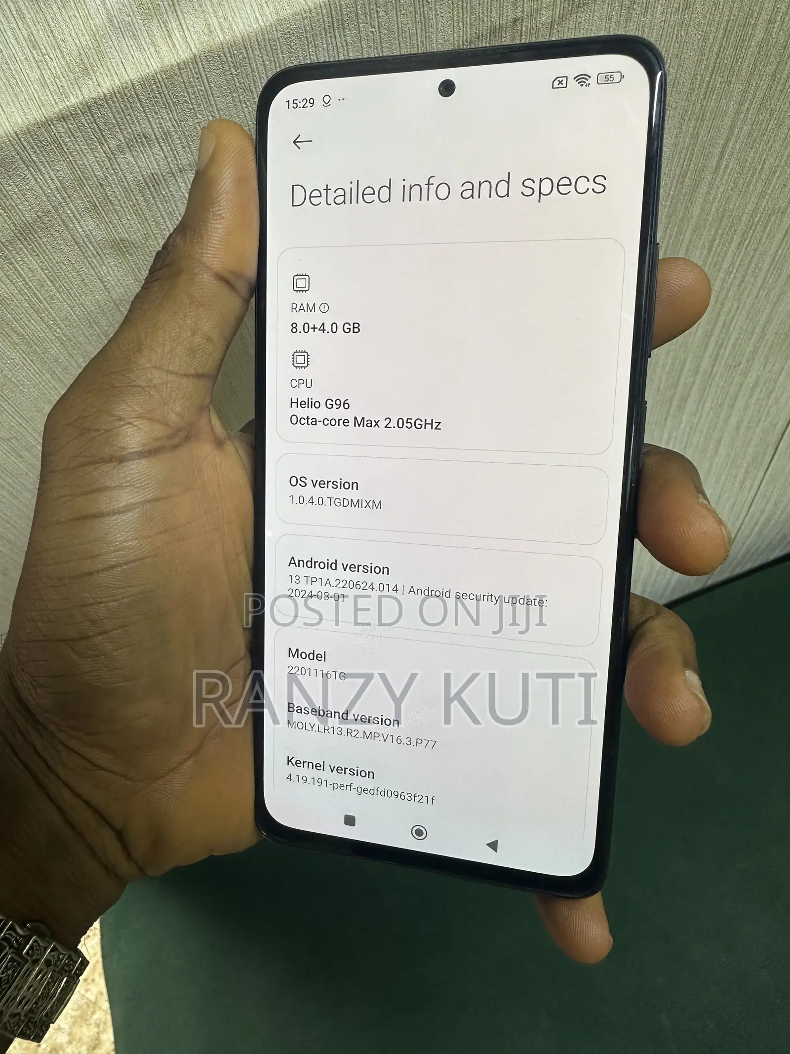 Xiaomi Redmi Note 11 Pro 128 GB Black