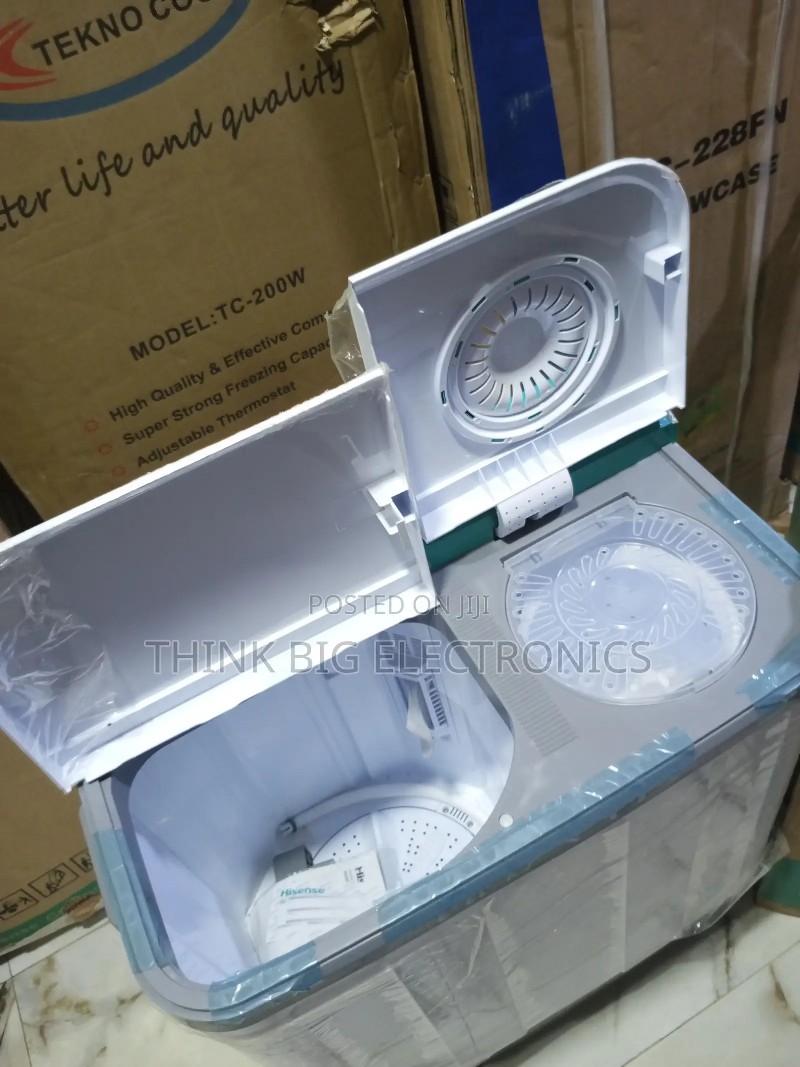 Hisense Two-Tub Washing Machine 7.5kg
