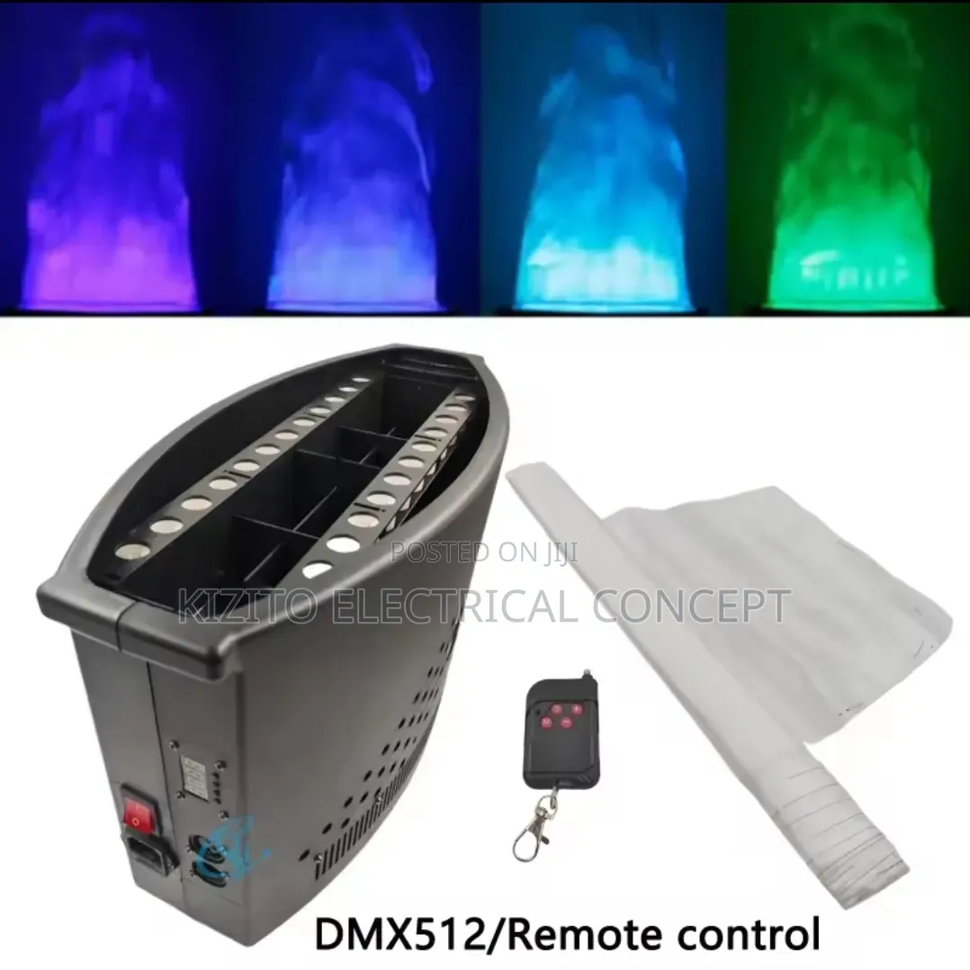 Full Color RGB 20W Led Silk Flame Lamp Remote Control