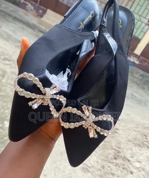 Black Flat Shoe