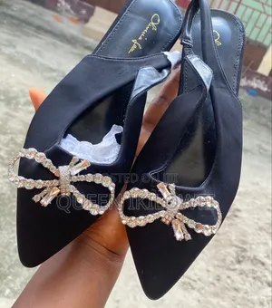 Black Flat Shoe