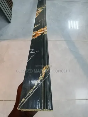 9ft Length Edge Plastic Floor Skirting (Cornice)