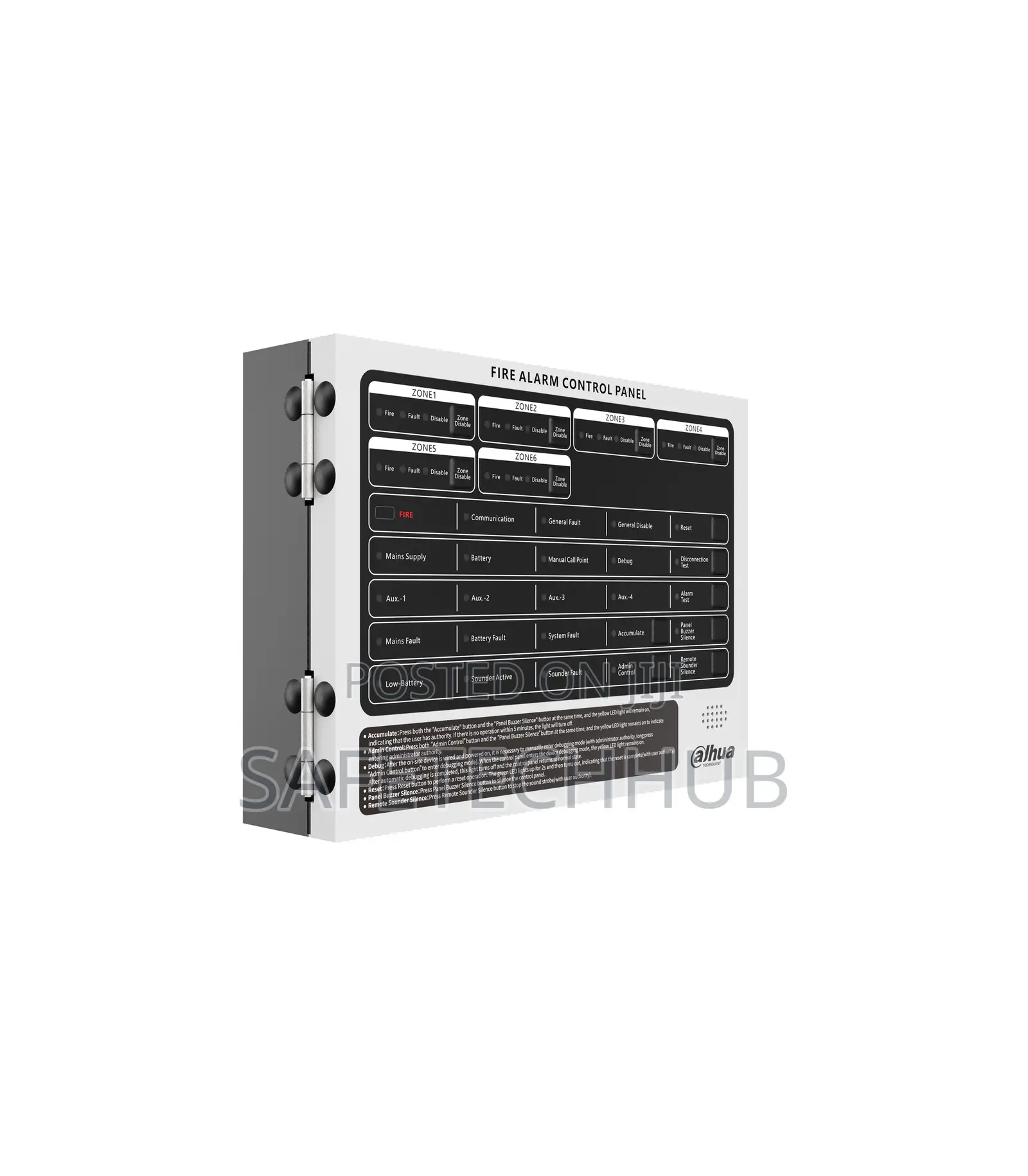 Dahua 4 Zones Fire Alarm Conventional Panel