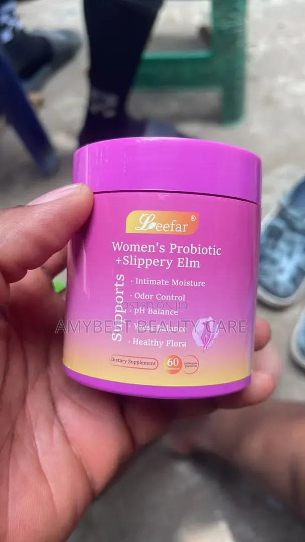 Leefar Women's Probiotics +Slippery Elm Gummies