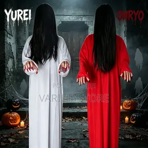 Halloween Terrorist Costume Cosplay Sadako Sexy Uniforms