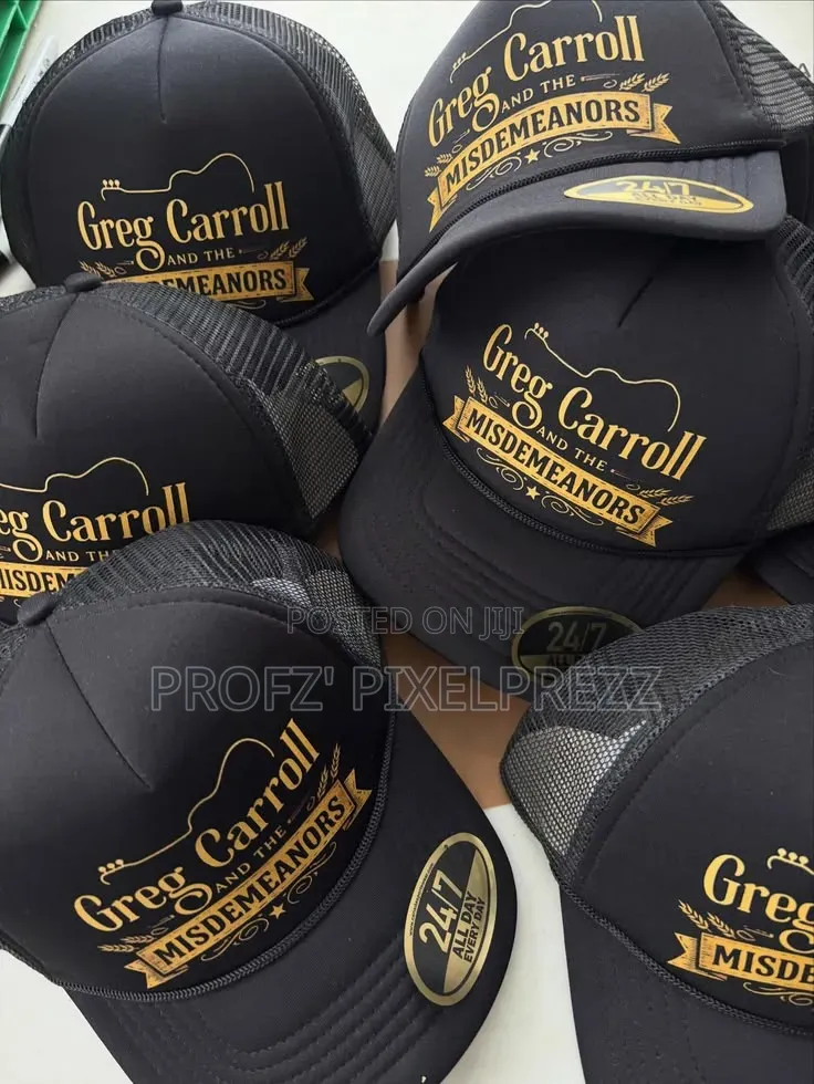 Customized or Branded Facecaps Services