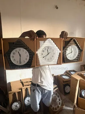 House Clock in 3 Different Colors