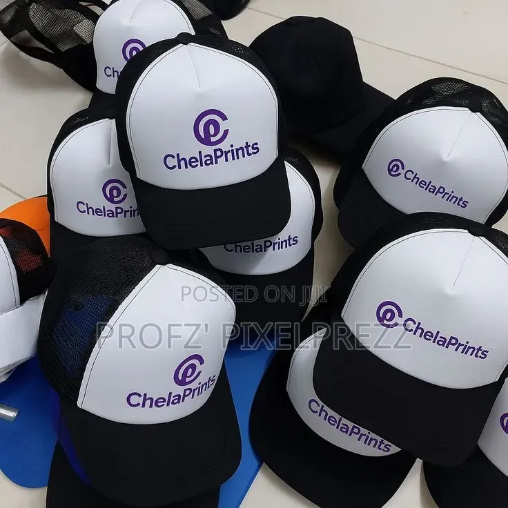 Customized or Branded Facecaps Services
