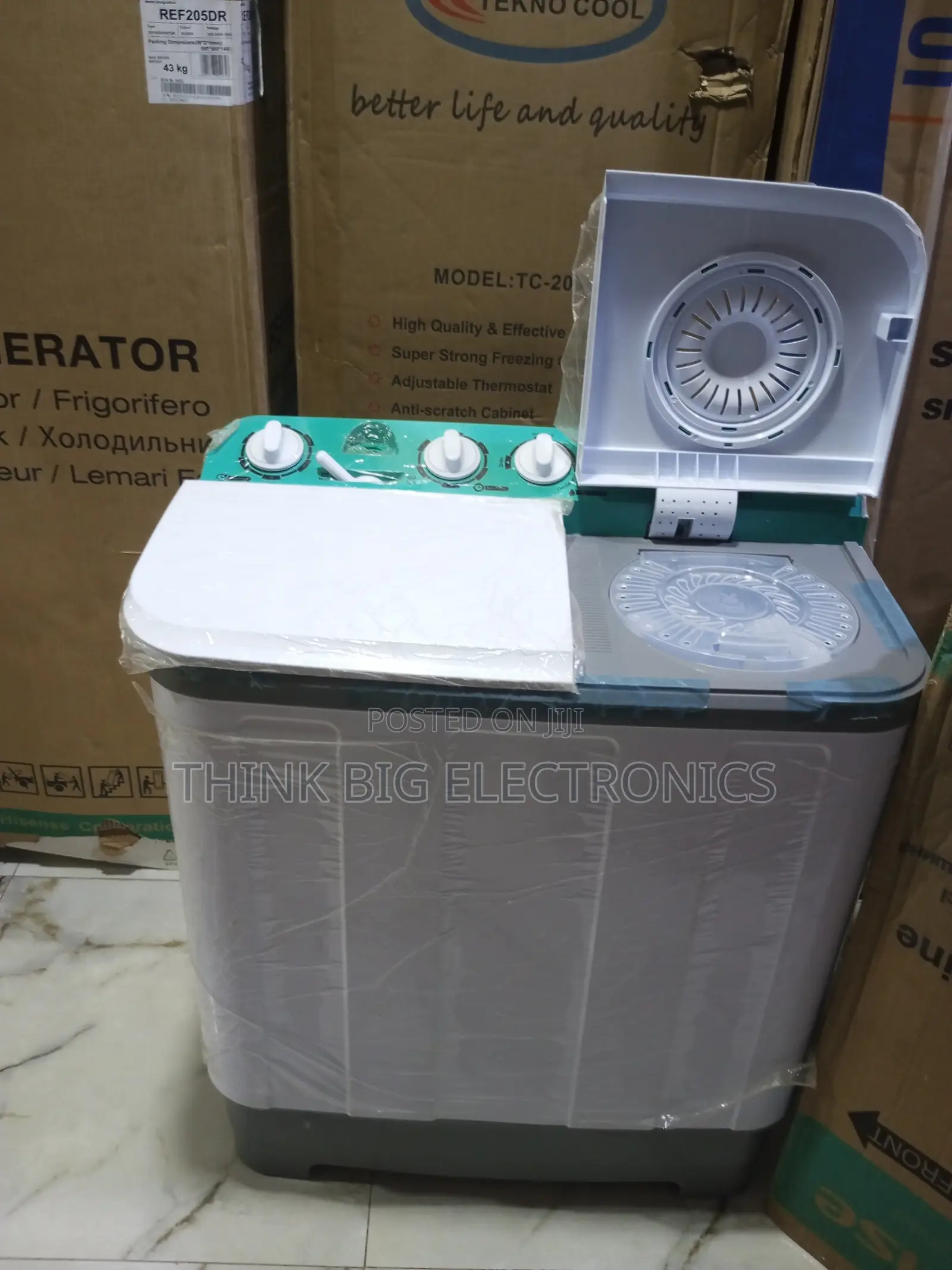 7.5kg Hisense Semi-Automatic Laundry Washer