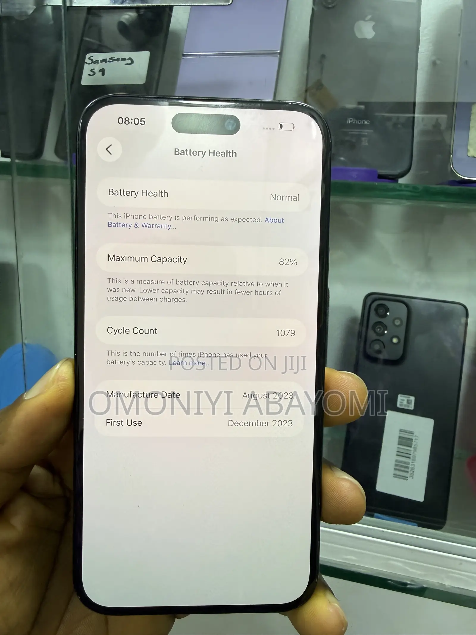 Apple iPhone 15 Plus 256 GB Black