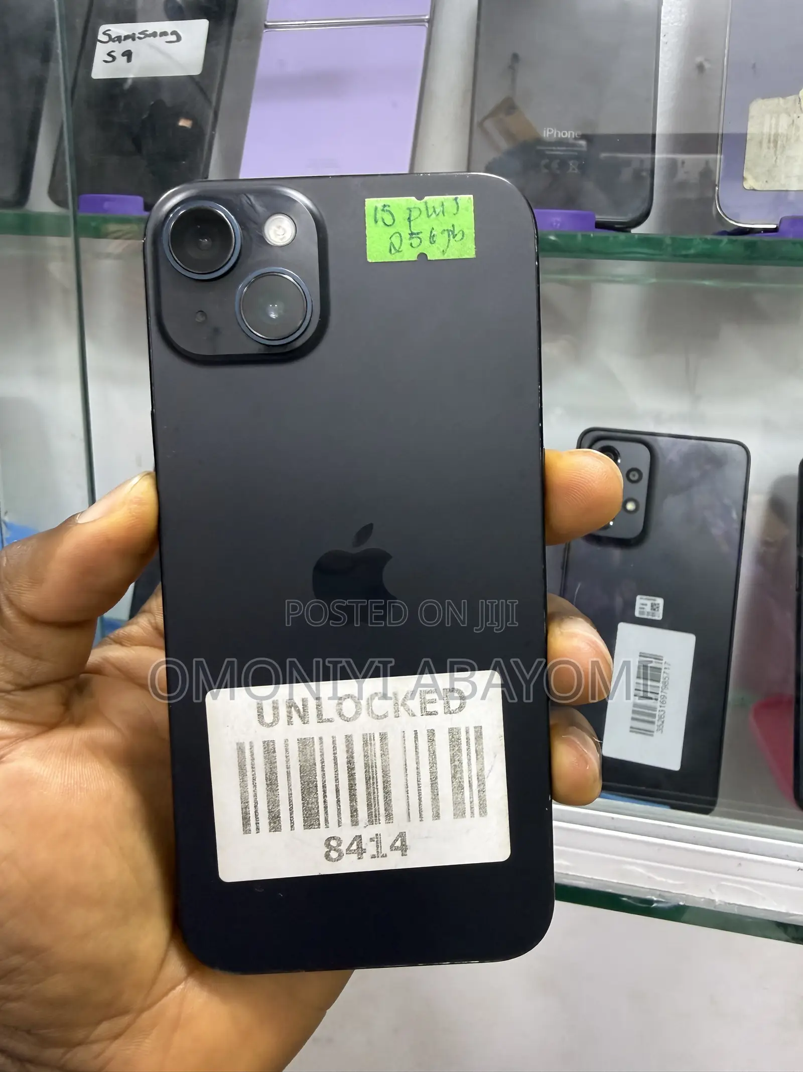 Apple iPhone 15 Plus 256 GB Black