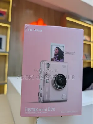 FUJIFILM Instax Mini Evo - Gentle Rose (Hybrid Instant Camera)