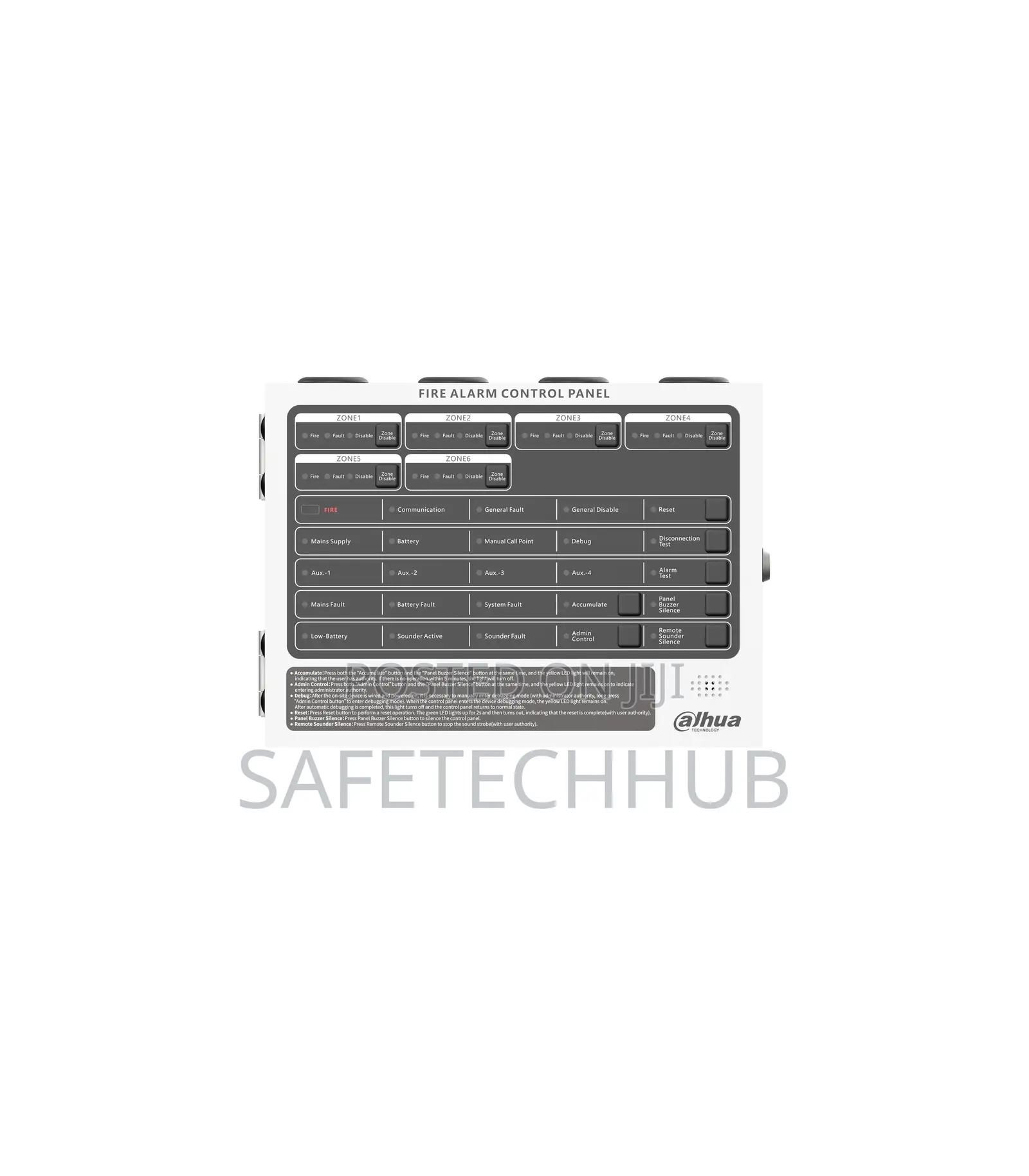 Dahua 6Zones Conventional Fire Alarm Control Panel