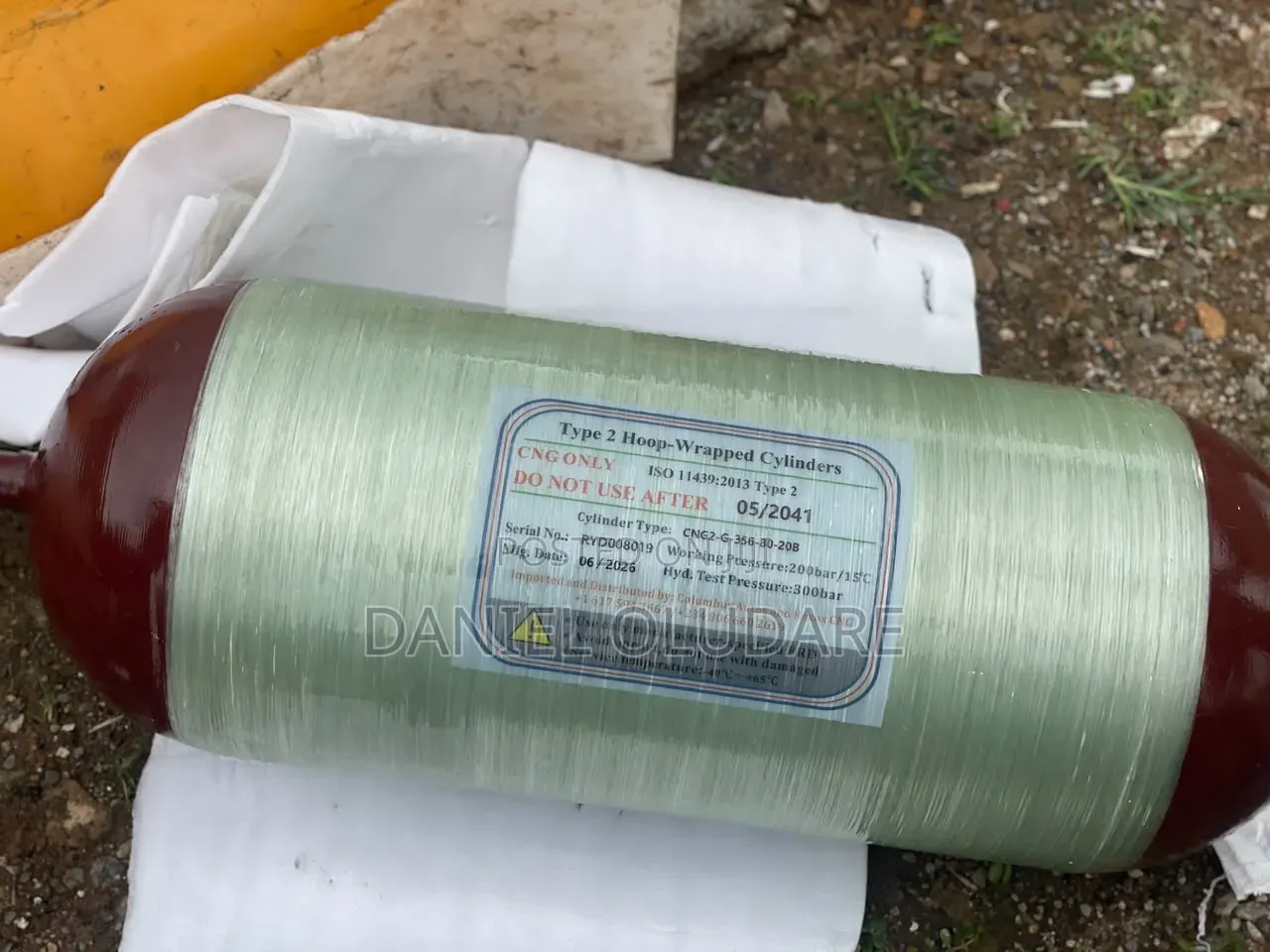 80l Fiber CNG Cylinder