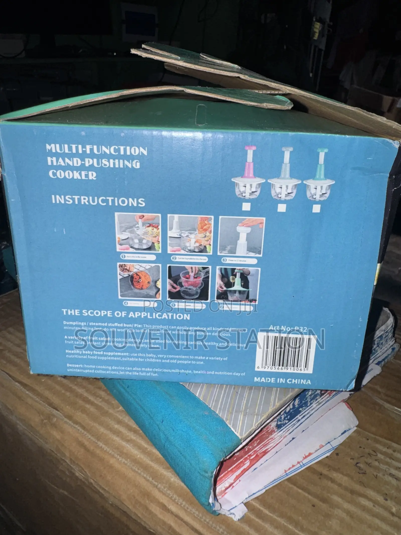 Hand Pat Manual Food Processor
