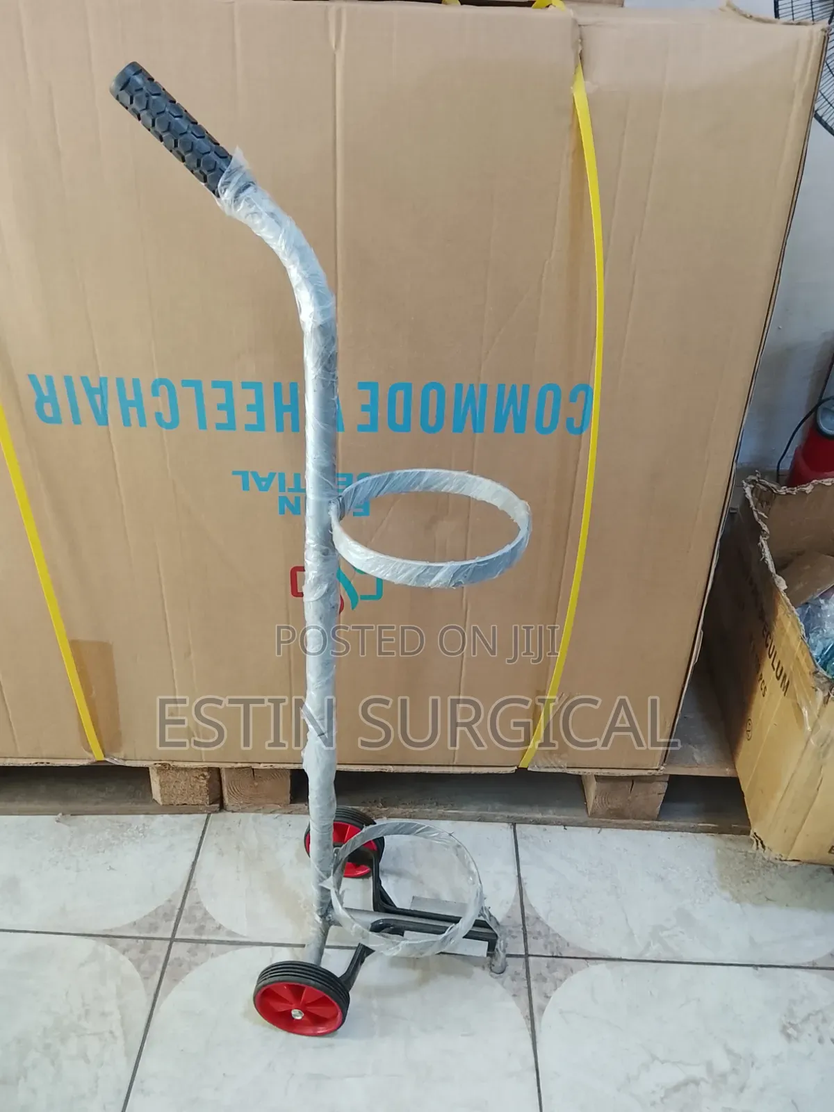 Oxygen Cylinder Trolley