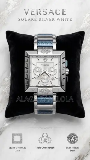 Luxury Versace Chain Watch