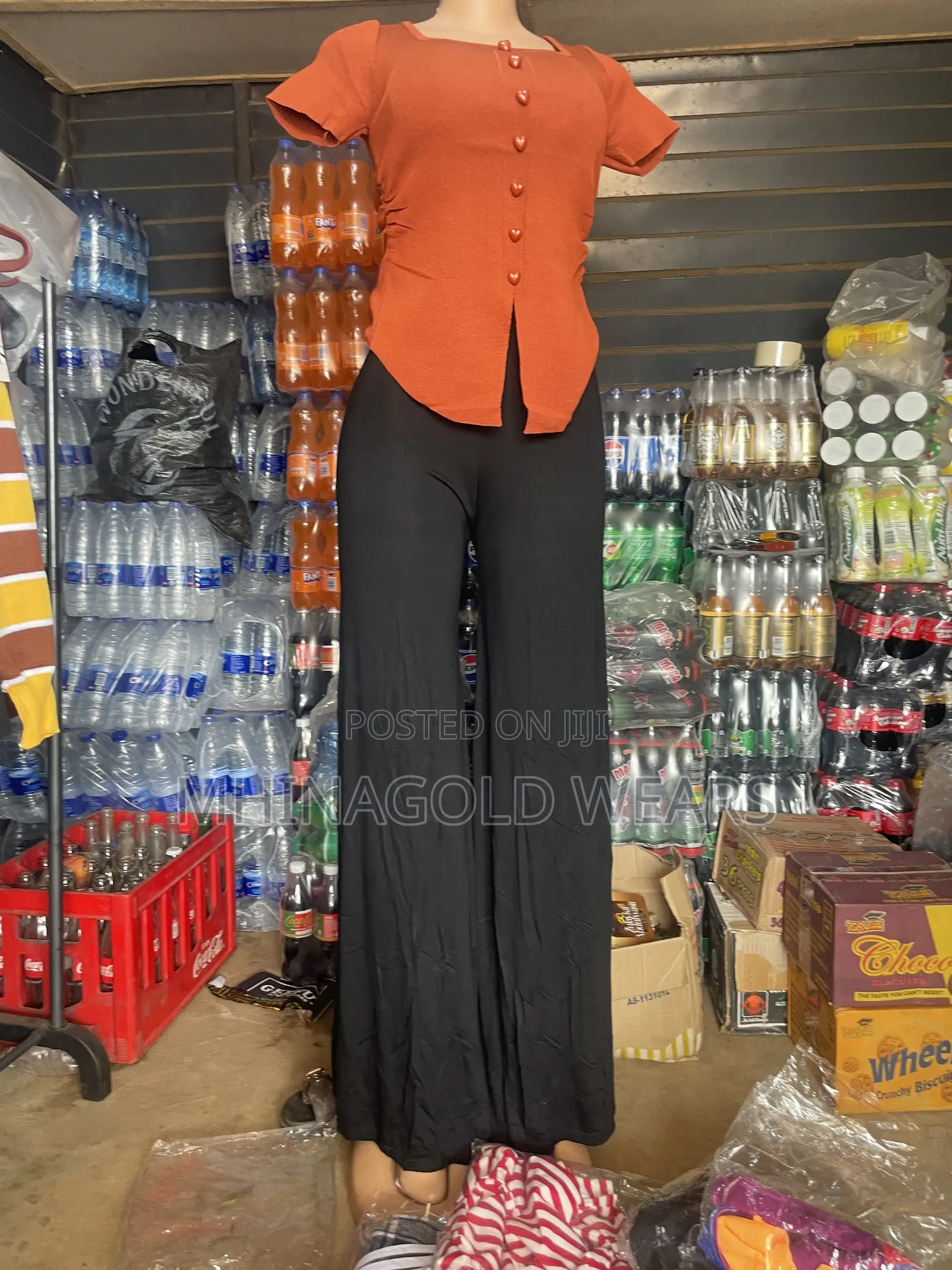 +1 Palazzo Trouser With Basic Top