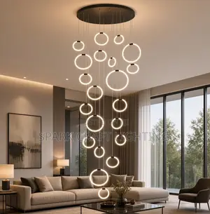 Luxury Cascade Ring Chandelier-1200mm